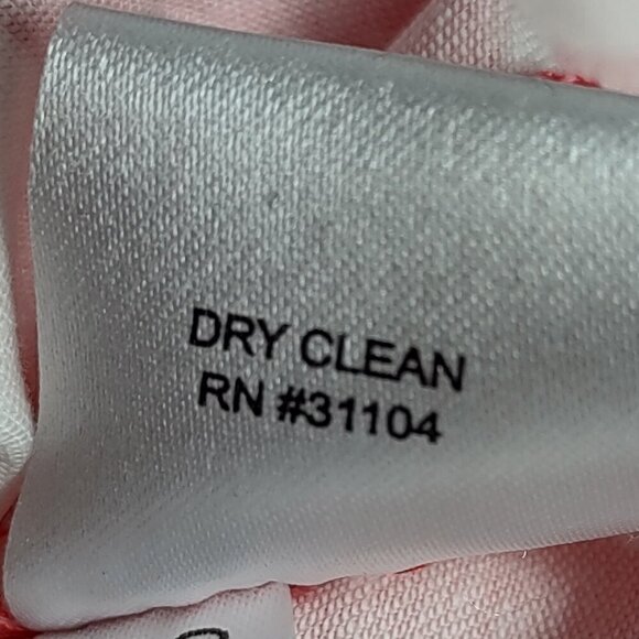 Kim Rogers Pink White Polka Dot Cotton Fit & Flare Sleeveless Belted Dress 16 - Picture 16 of 16